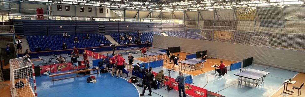 Tri ekipe sa istim brojem bodova nakon drugog turnusa Prve lige za muškarce